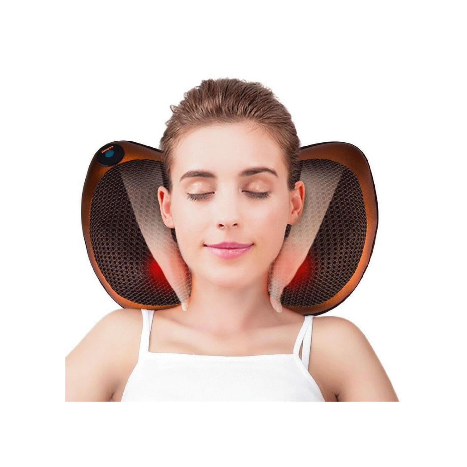 Almofada De Massagem Almofada Lombar Elétrica Para Pescoço E Perna