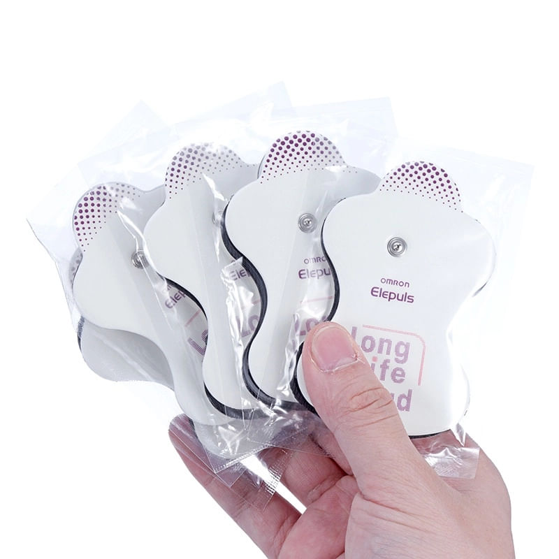 Bolsa Selada De Eletrodos Autoadesivos De Substituição Para Eletroterapia Omron Long Life De 10 Peças