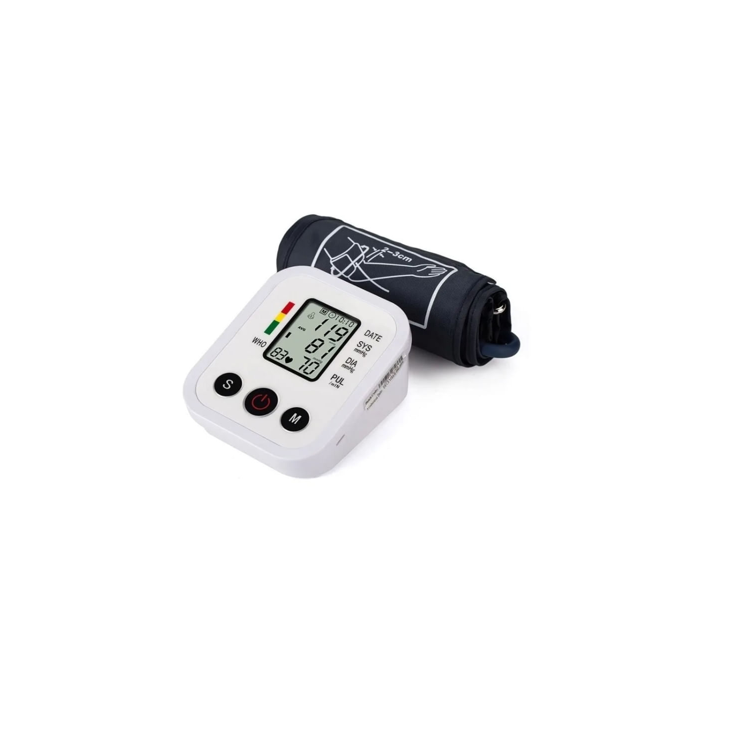 Braço Digital Para Monitor De Pressão Arterial Com Tela Lcd