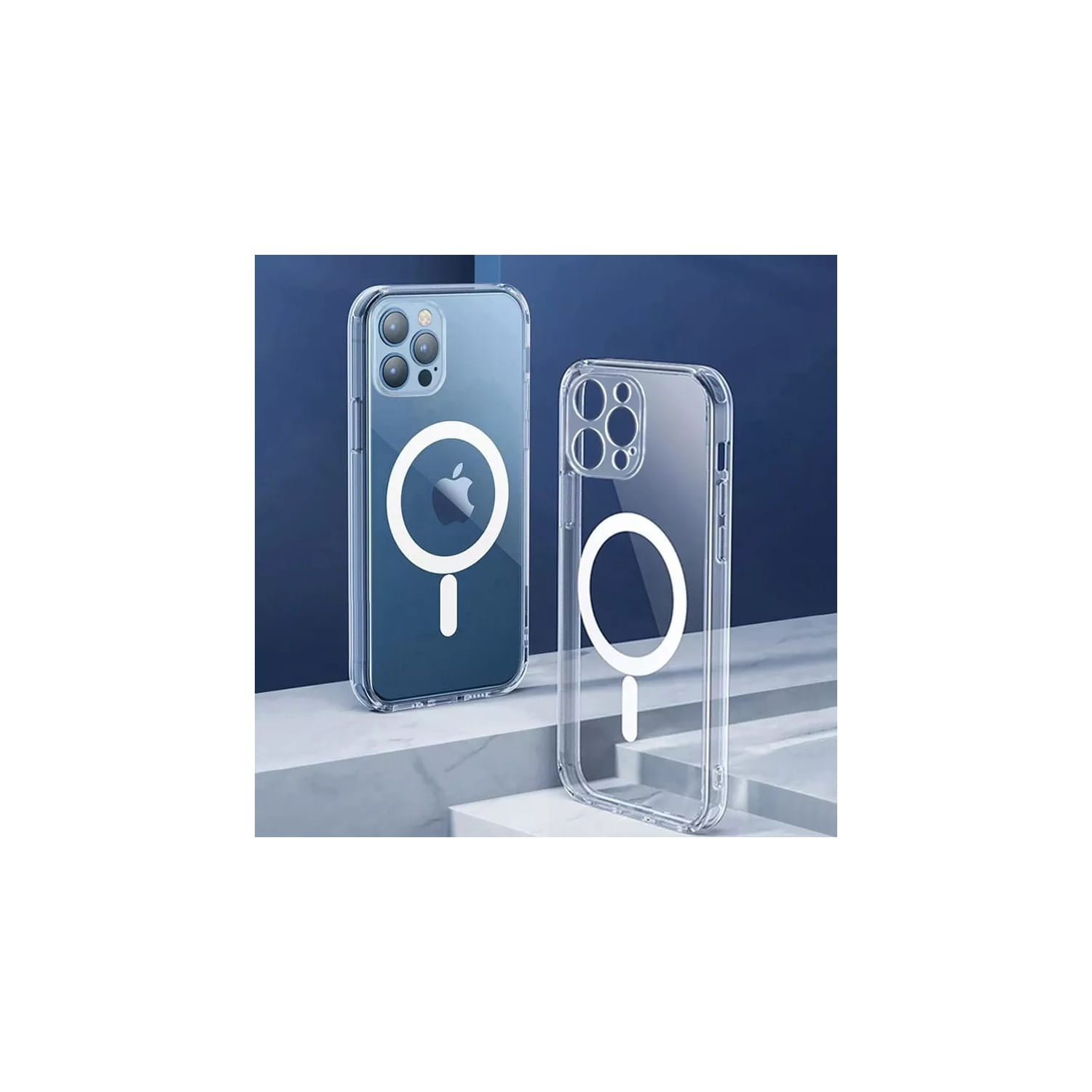 Capa Magnética De Carregamento Sem Fio Para Iphone 13 Promax