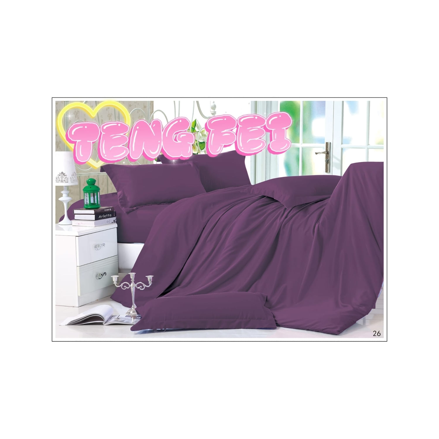 Conjunto De Lençóis King Size 200 Fios E Fronhas