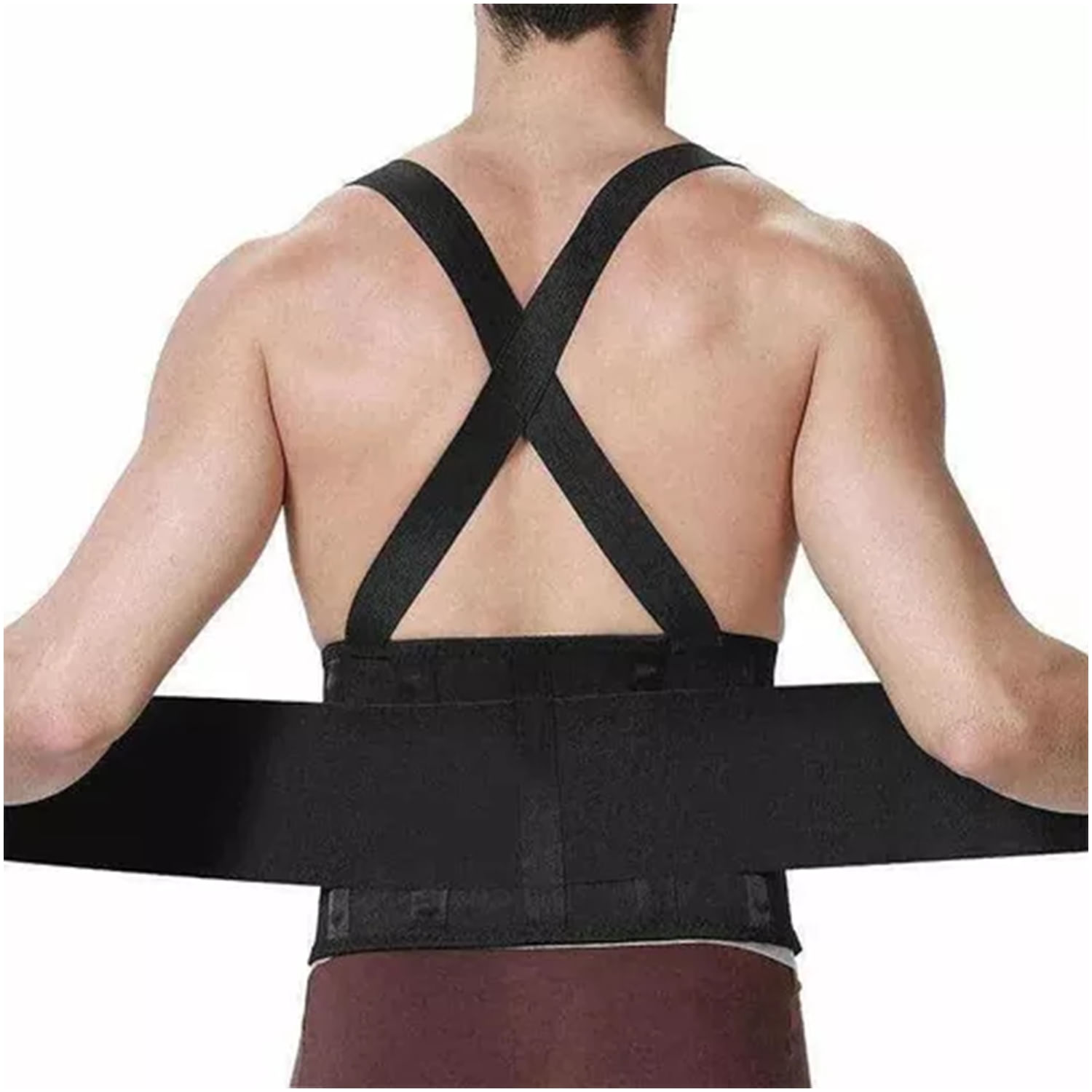 Cinto De Apoio Lombar Faja Alivia Dores Nas Costas Com Carga De Peso