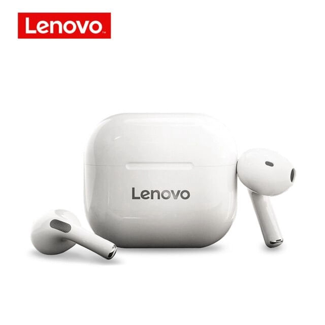 Fone De Ouvido Sem Fio Lenovo Lp40 Tws Bluetooth 5.0 Com Redu?? O De Ru ̈ªdo