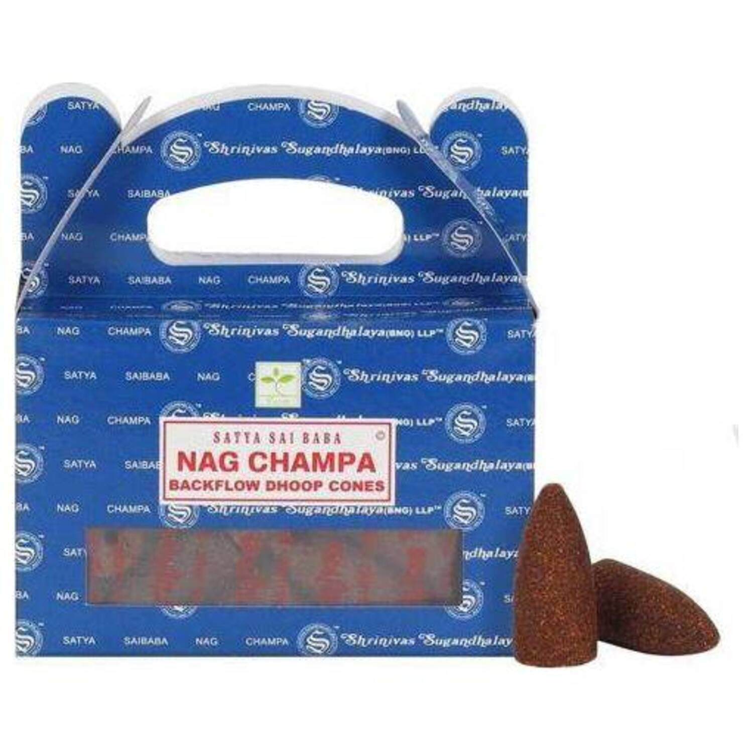 Cachoeira De Incenso Nag Champa Satya 24 Cones Da Índia