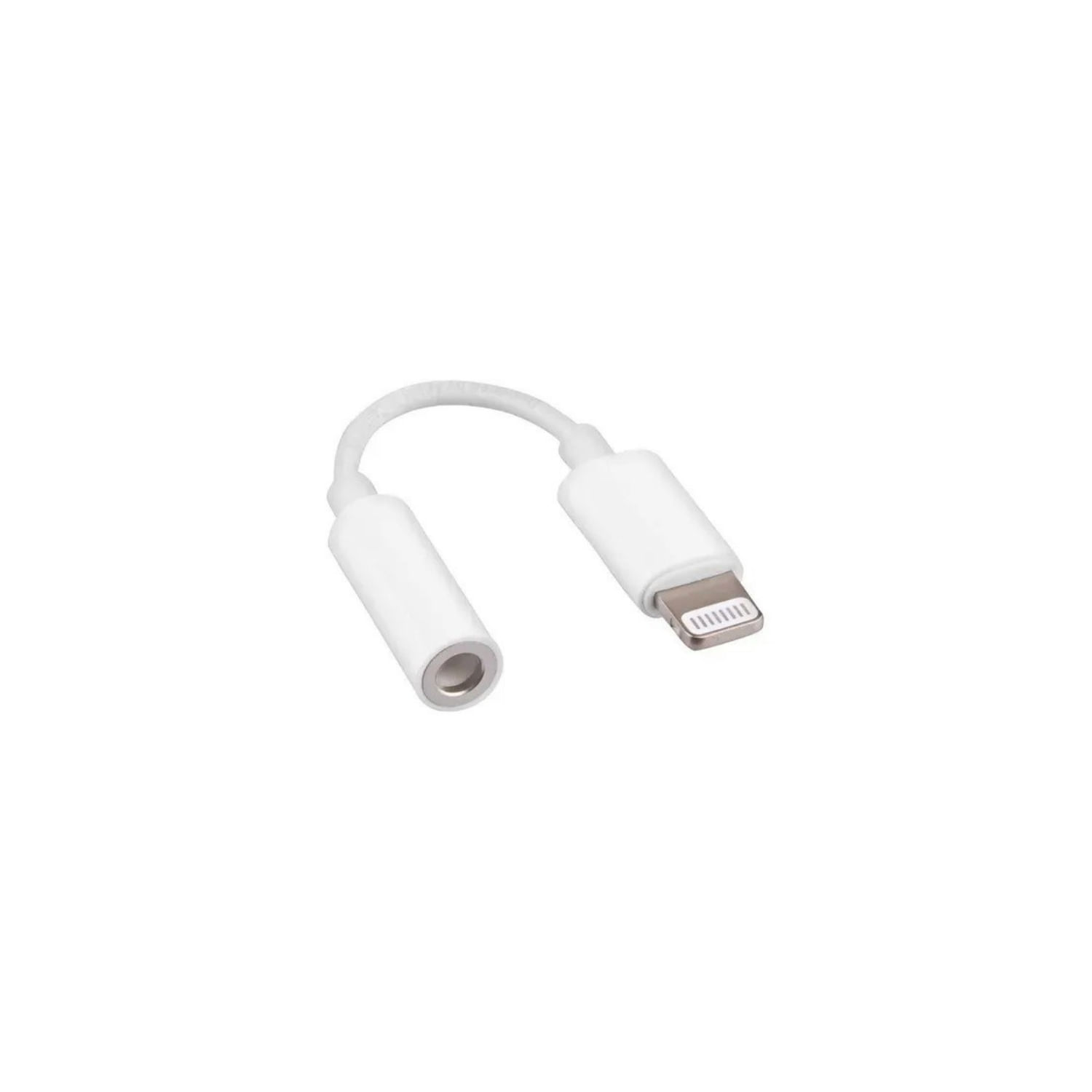 Adaptador Lightning Para Conector De 3,5 Mm Compatível Com Iphone