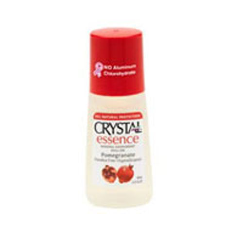 Desodorante Mineral Roll On Pomegranate 2,25 Oz Da Crystal (pacote Com 4)
