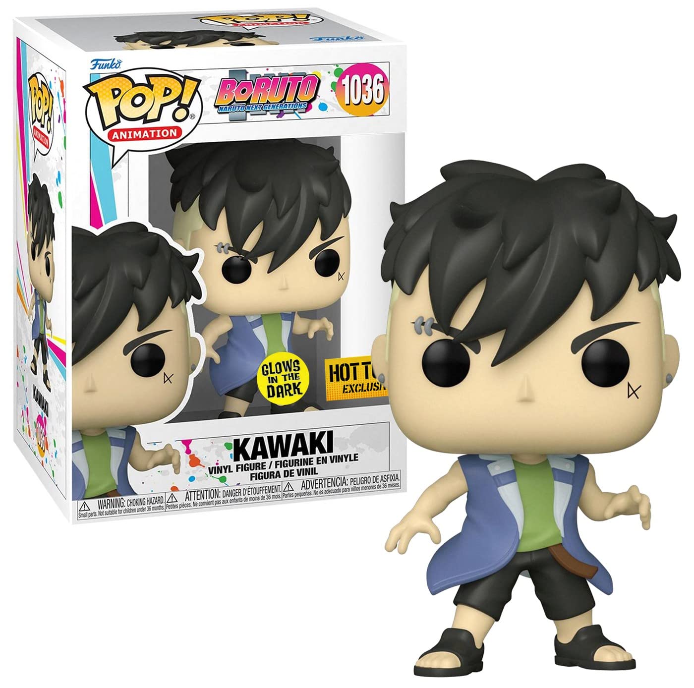 Funko Pop Boruto Naruto Next Generations #1036 Kawaki (glow)