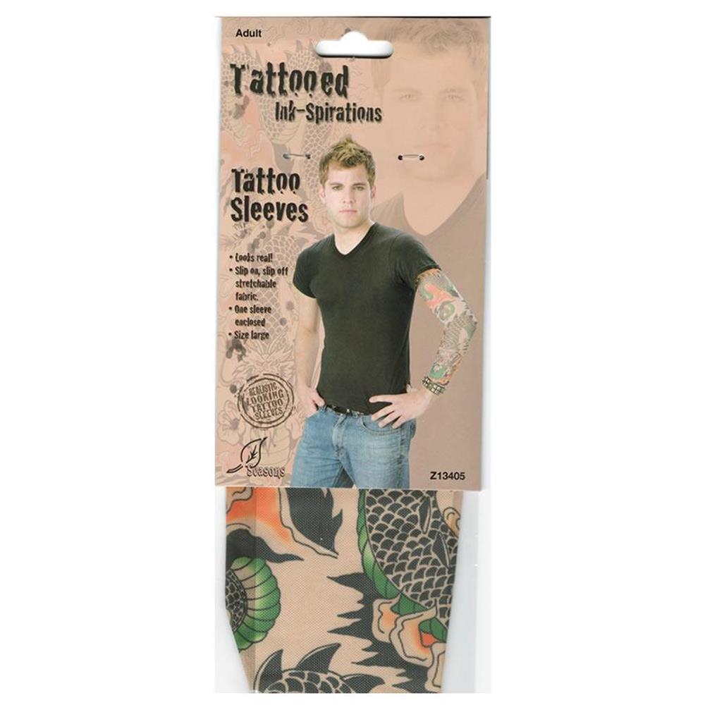 Dragon Ink-inspired Tattoo Manga Tecido Impresso Realista