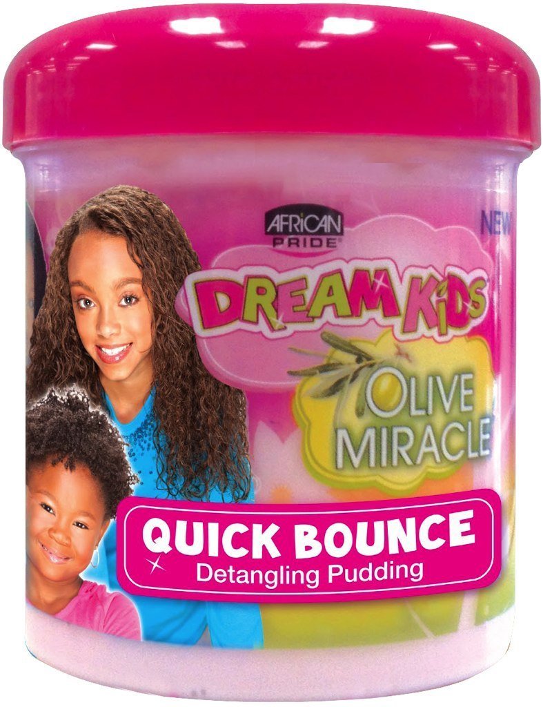 Pudim Rápido Para Crianças African Pride Dream 450ml Para Cuidados Com O Cabelo