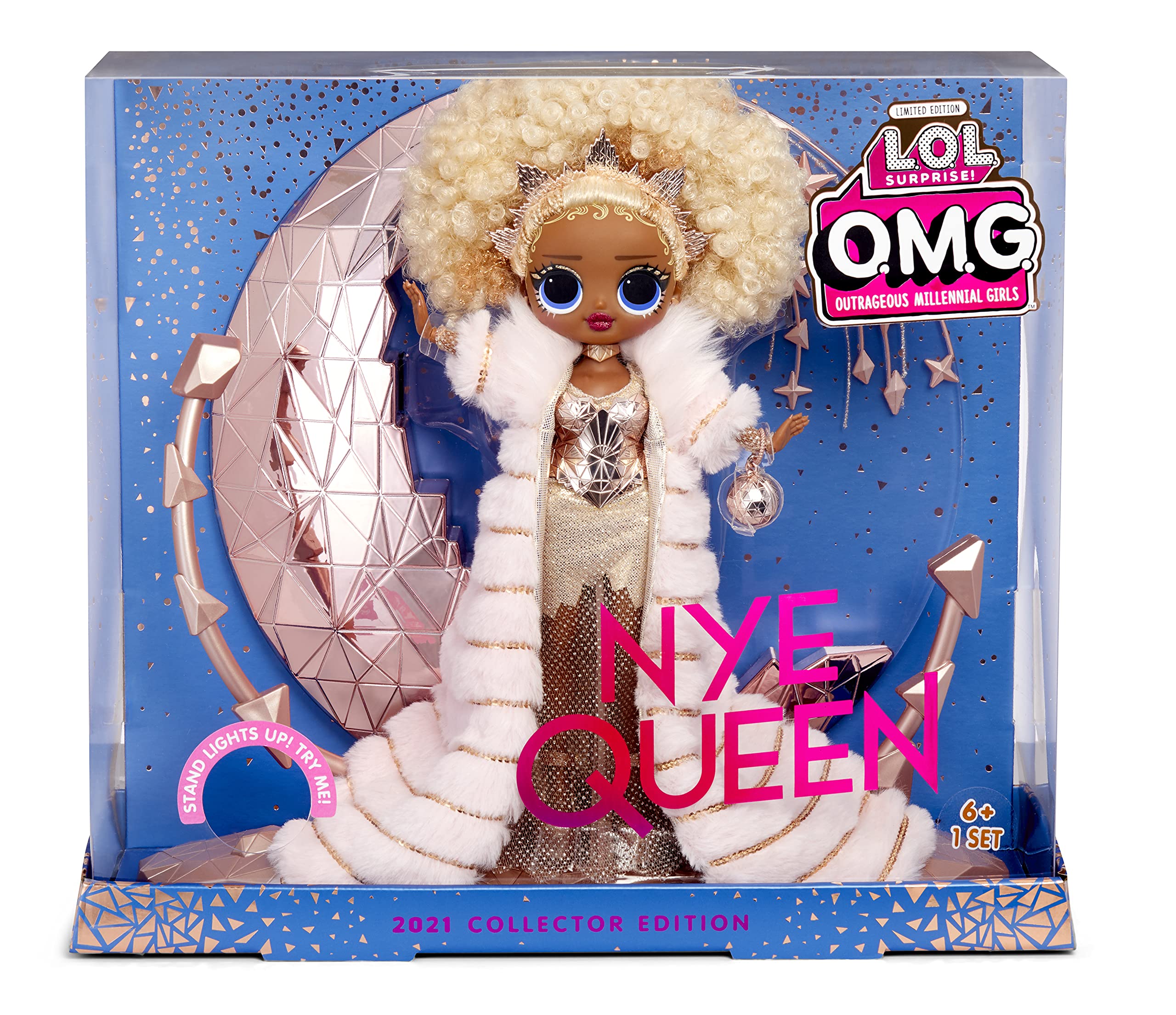 Boneca De Moda L.o.l. Surprise! Feriado Omg 2021 Nye Queen