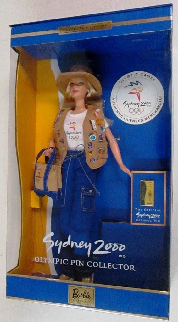 Boneca Barbie Colecionadora De Pinos Olímpicos Sydney 2000 - Edição De Colecionador