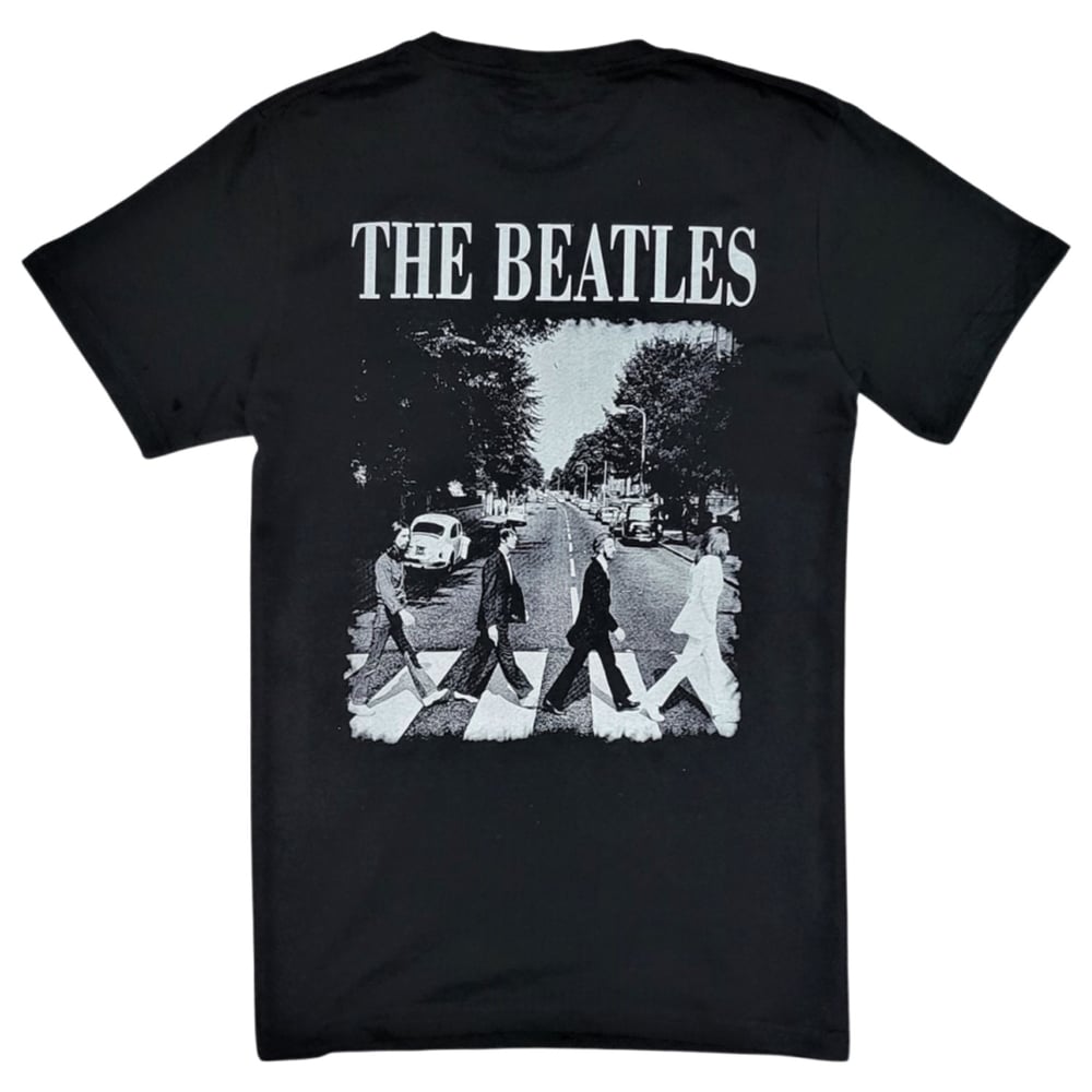 Camiseta The Beatles Com Estampa Dupla 100% Algodão - Carrefour