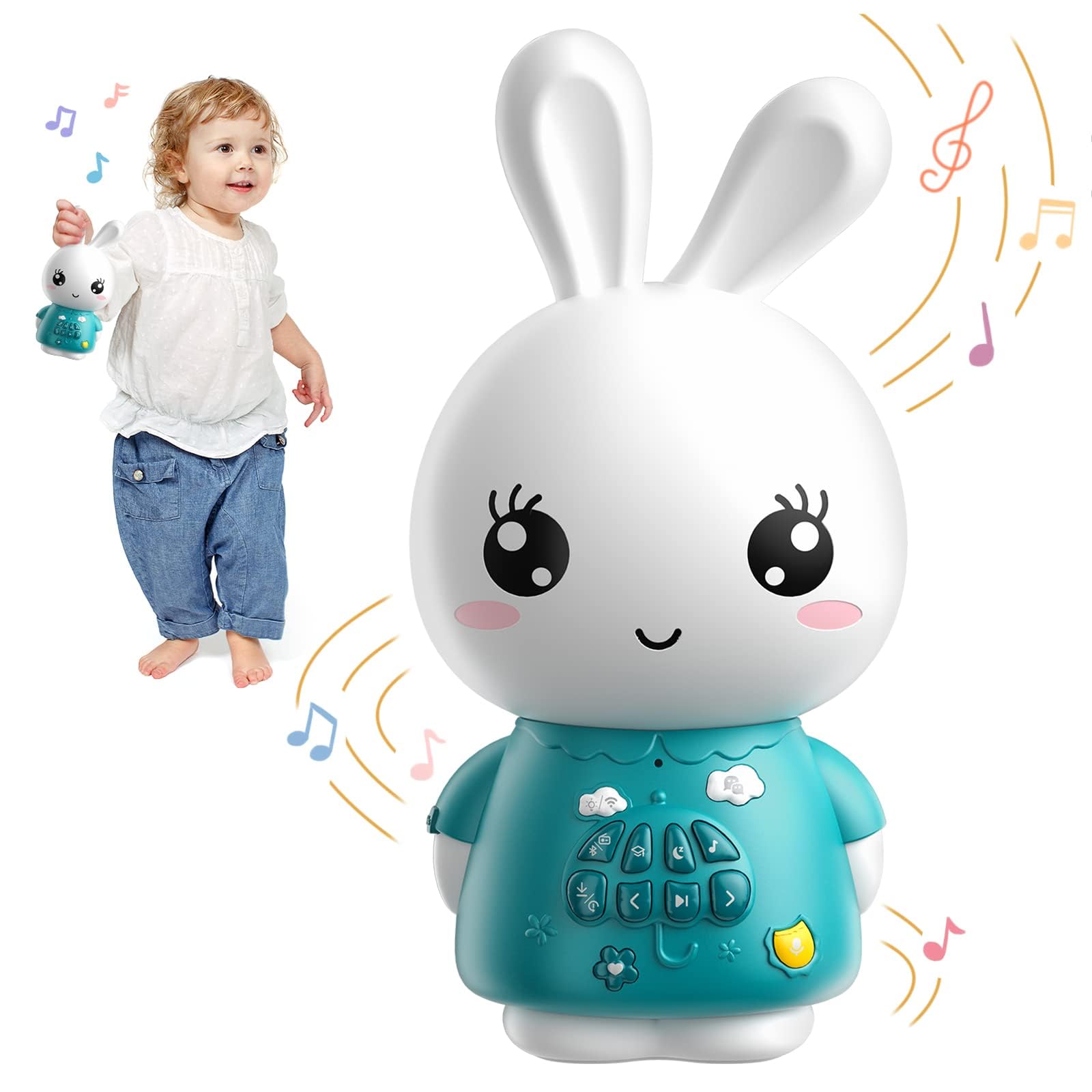 Máquina Inteligente De Contar Histórias Alilo Story For Babies Blue