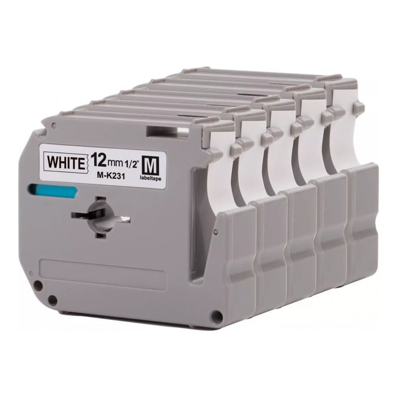 Brother Mk-231 Compatível Com Fita Para Pt-70 Pt-80 12 Mm X 8 M