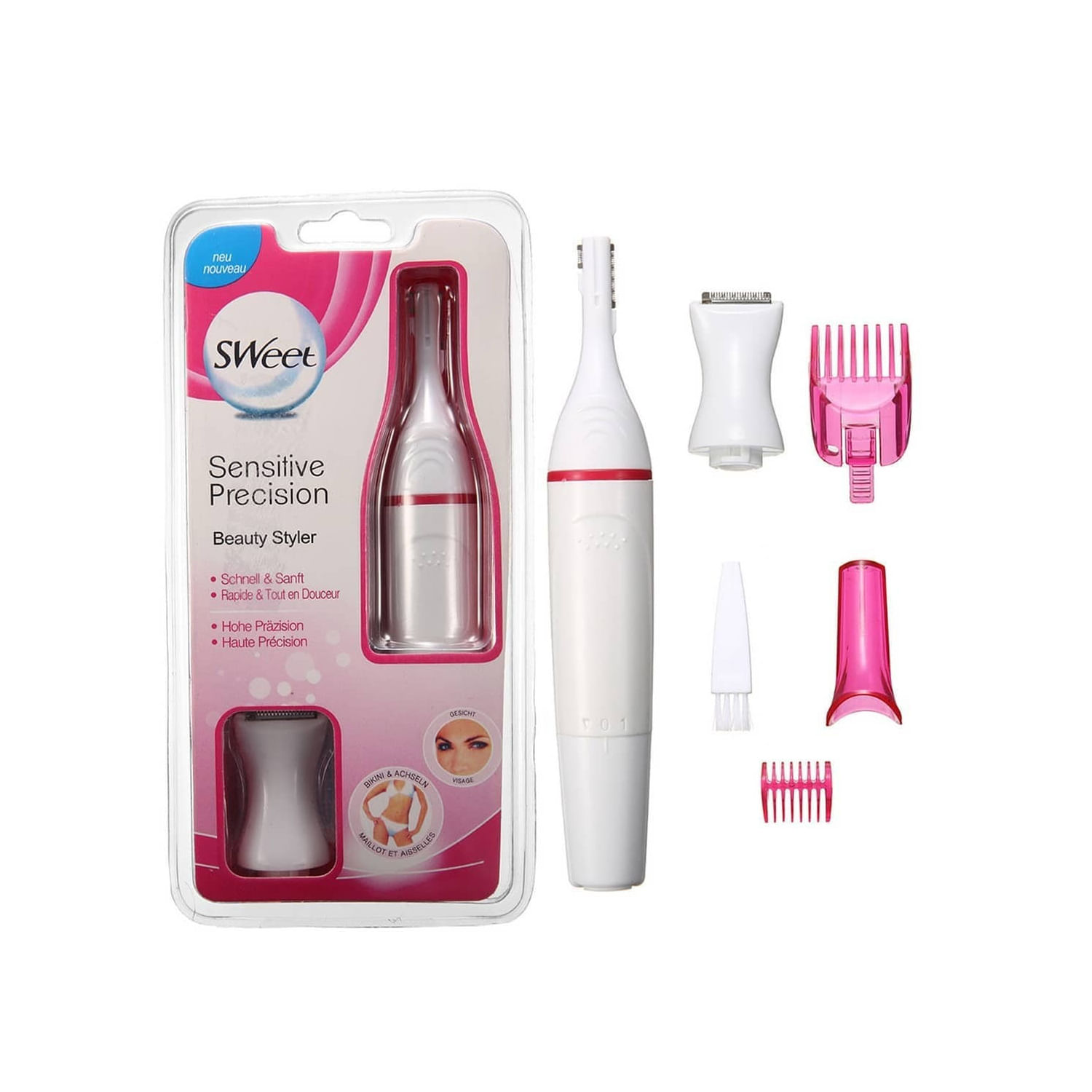 Aparador Elétrico De Precisão Epilator Sweet Sensitive