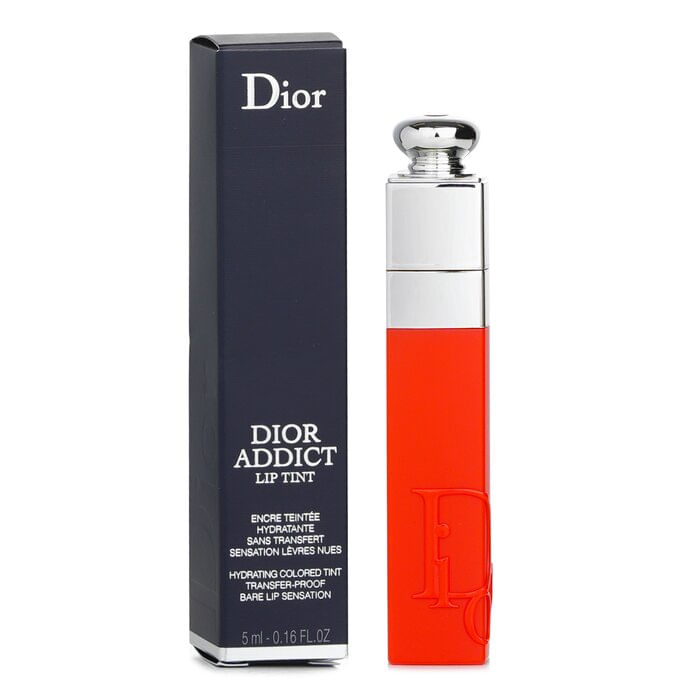 Tonalidade Labial Christian Dior Addict #641 Natural Red Tangerine