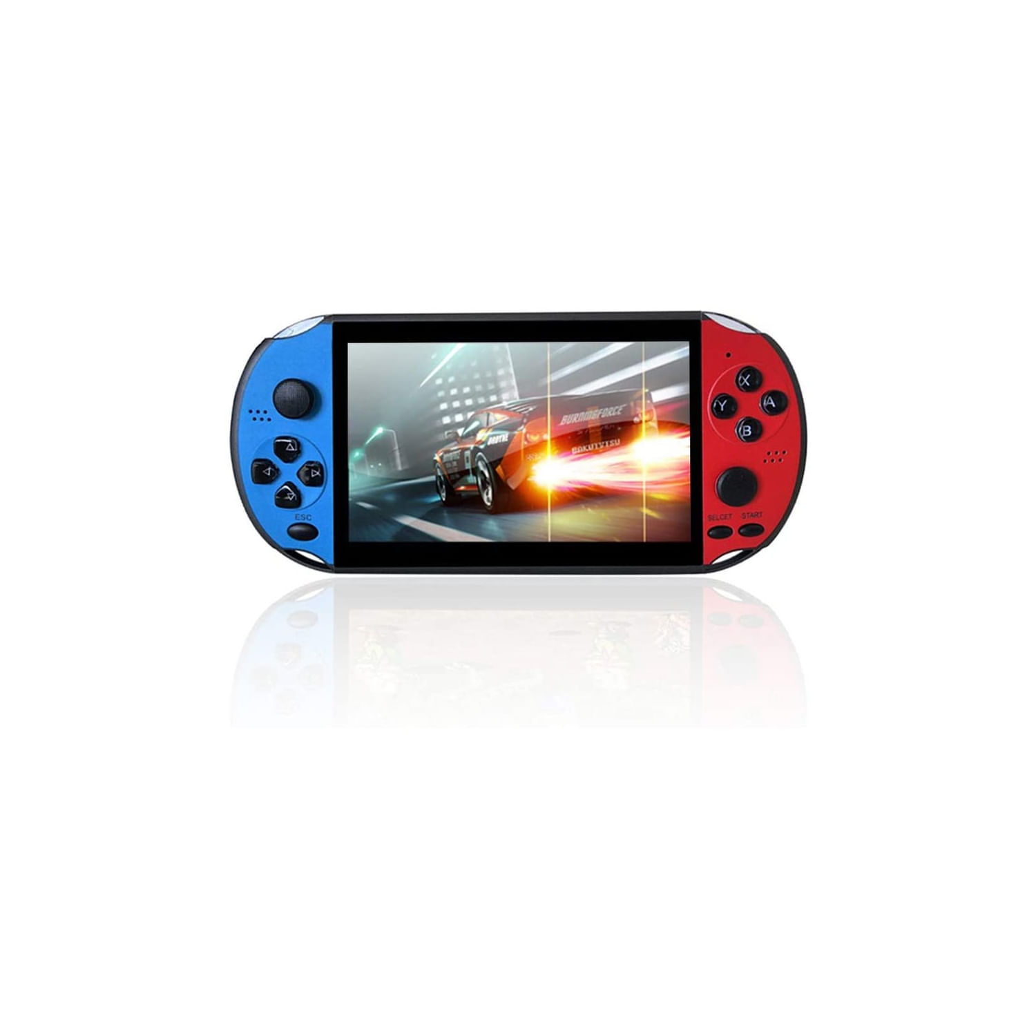 Consola De Jogos Portátil Retro X12 Plus 16gb 7 Polegadas Azul