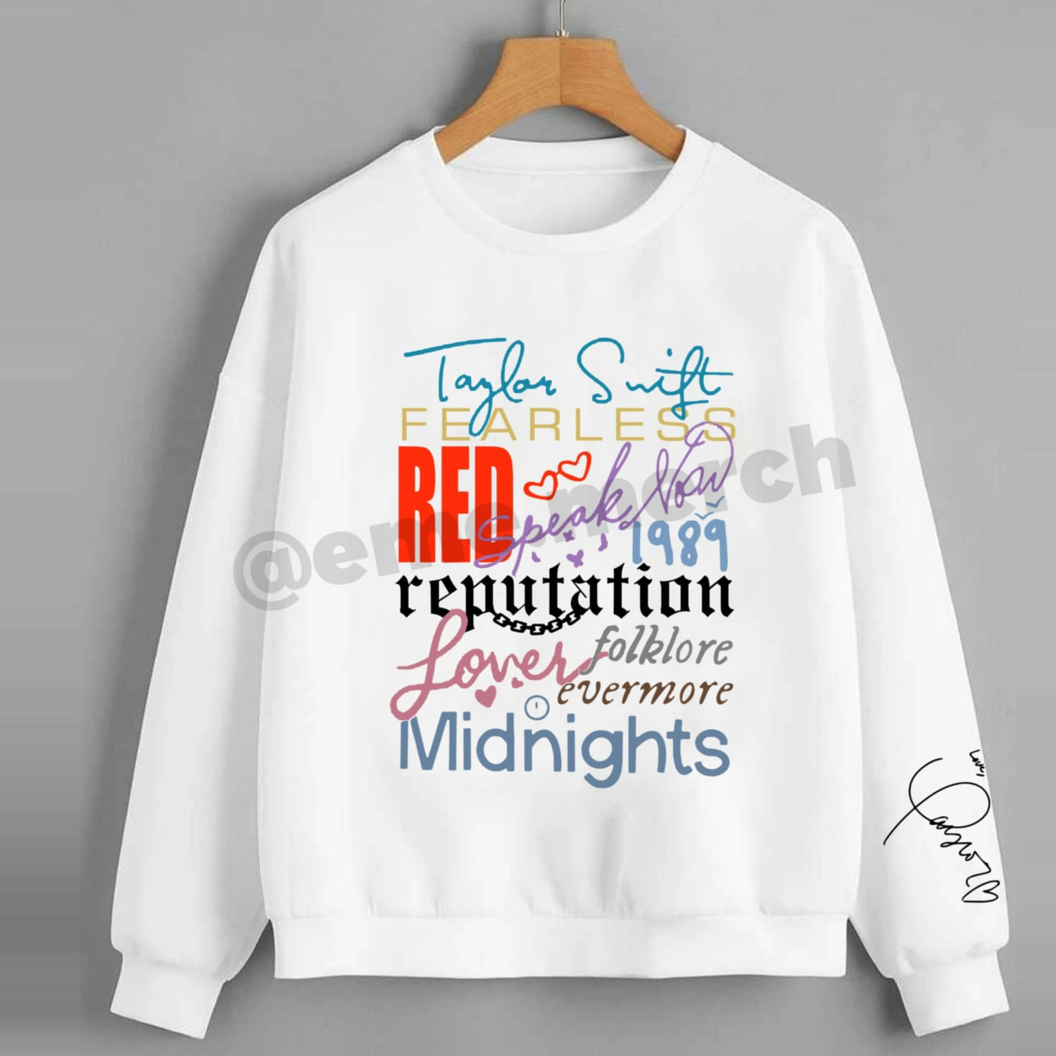 Moletom Polo Taylor Swift Eme Merch
