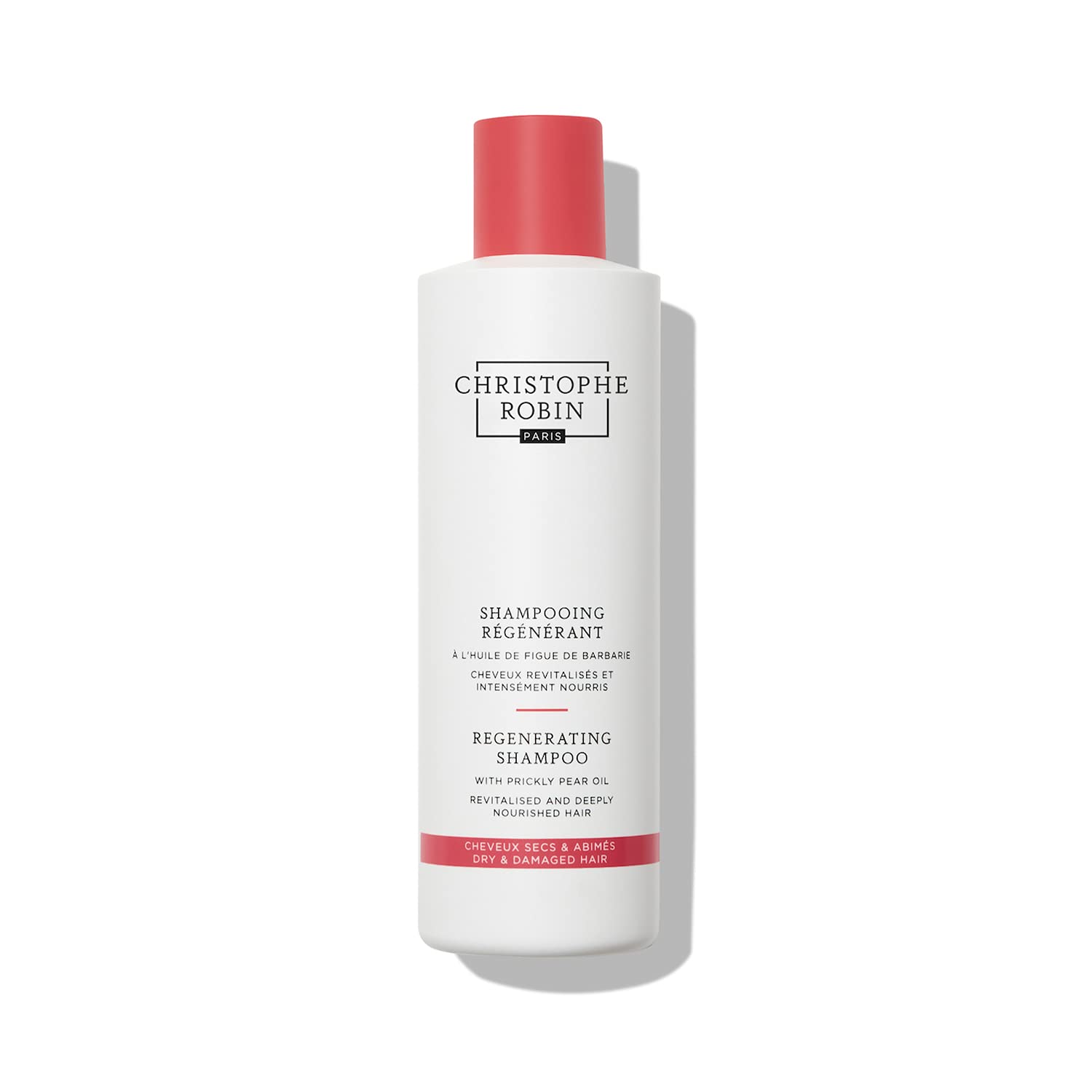 Shampoo Christophe Robin Regenerador Com Óleo De Pera Espinhosa 500ml