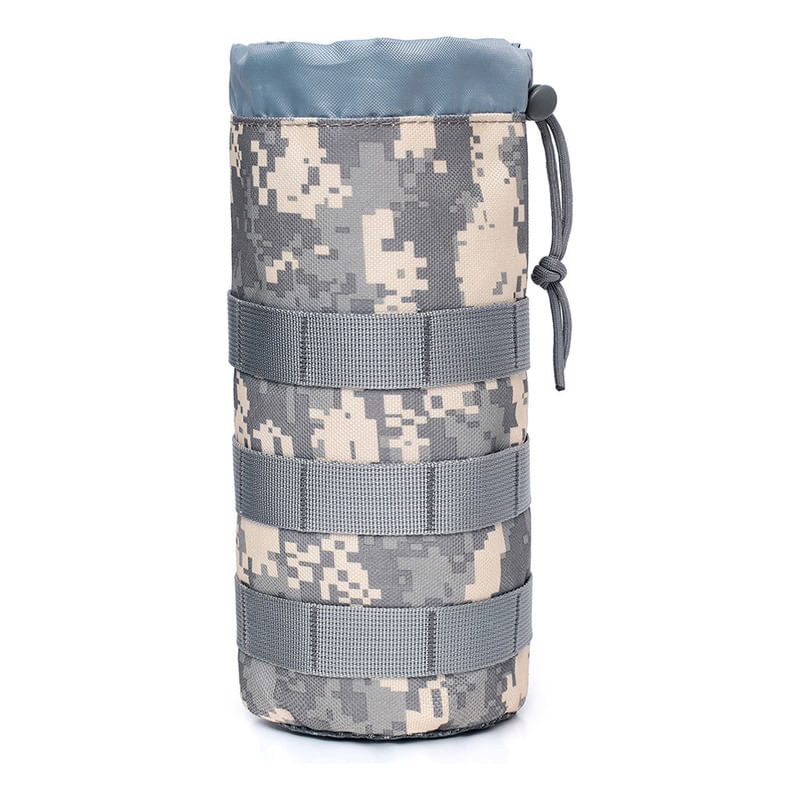 Conjunto De Copos Tácticos Portáteis De Camuflagem Ao Ar Livre Com Bolsa
