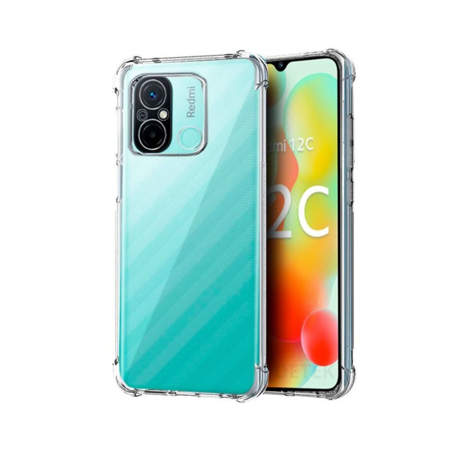 Capa Reforçada Transparente Para Redmi 12c