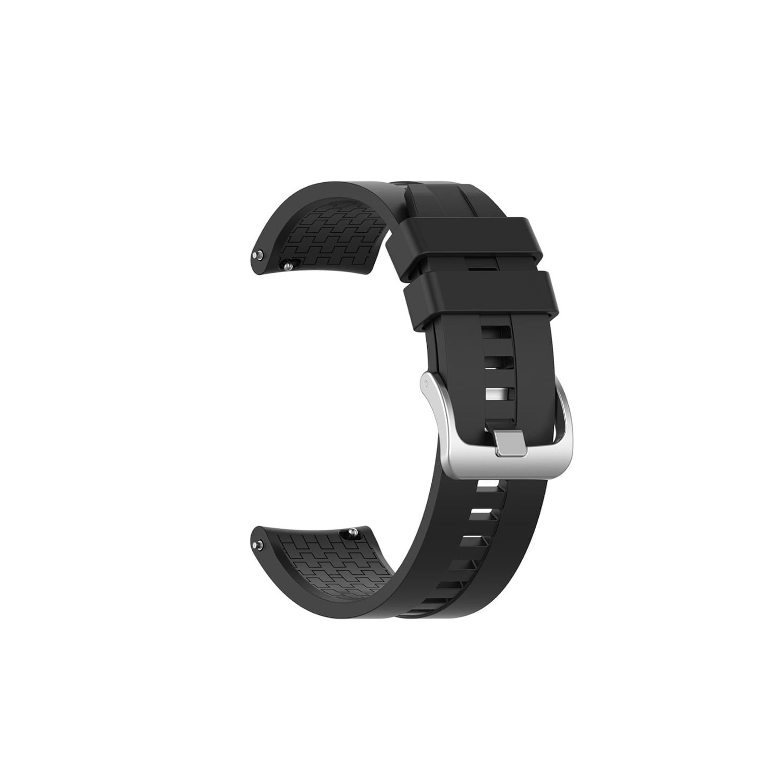Pulseira Compatível Com Huawei Watch Gt-gt2-gt3 46mm Preta