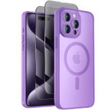 Capa De Telefone Symcele Projetada Para Iphone 15 Pro Max Light Purple
