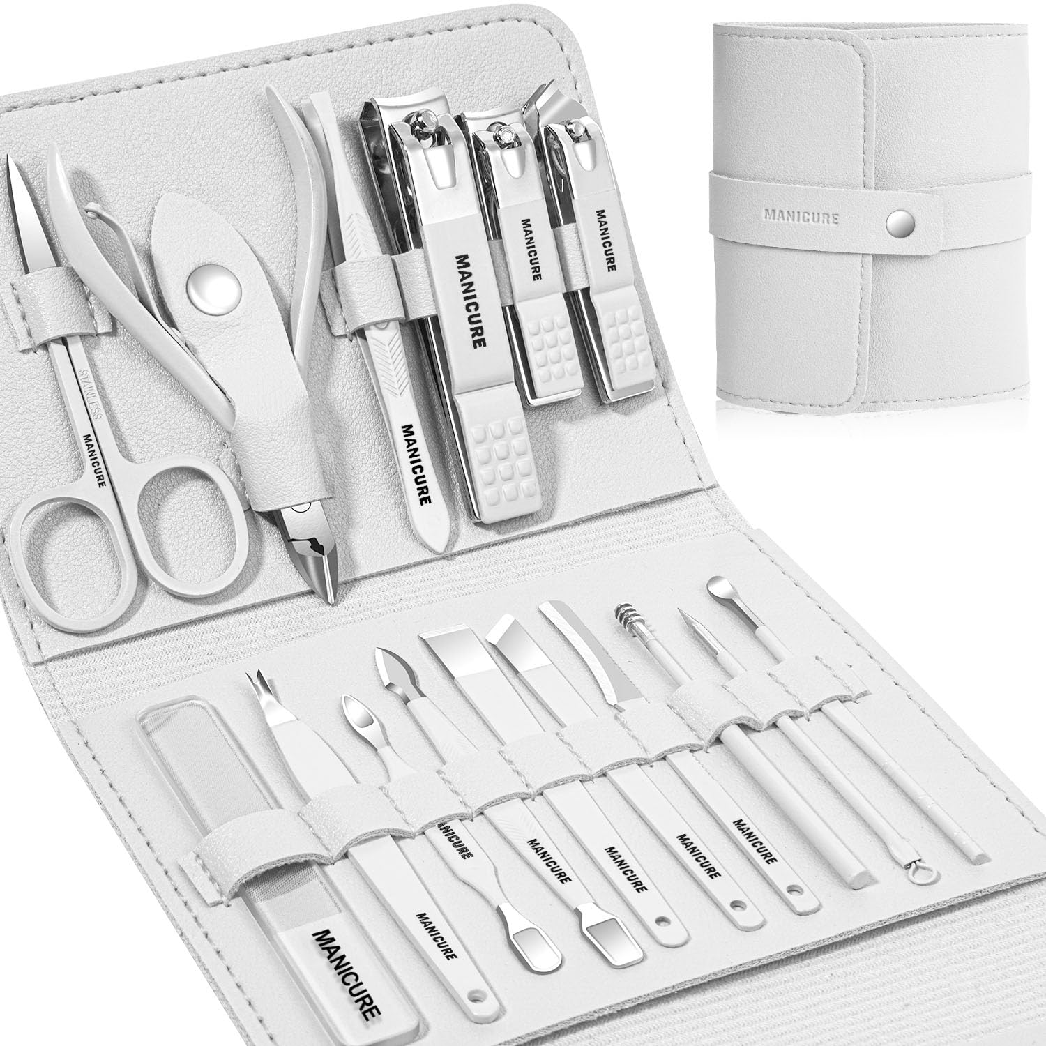 Conjunto De Manicure Leipple Professional Nail Clippers Kit De Pedicure