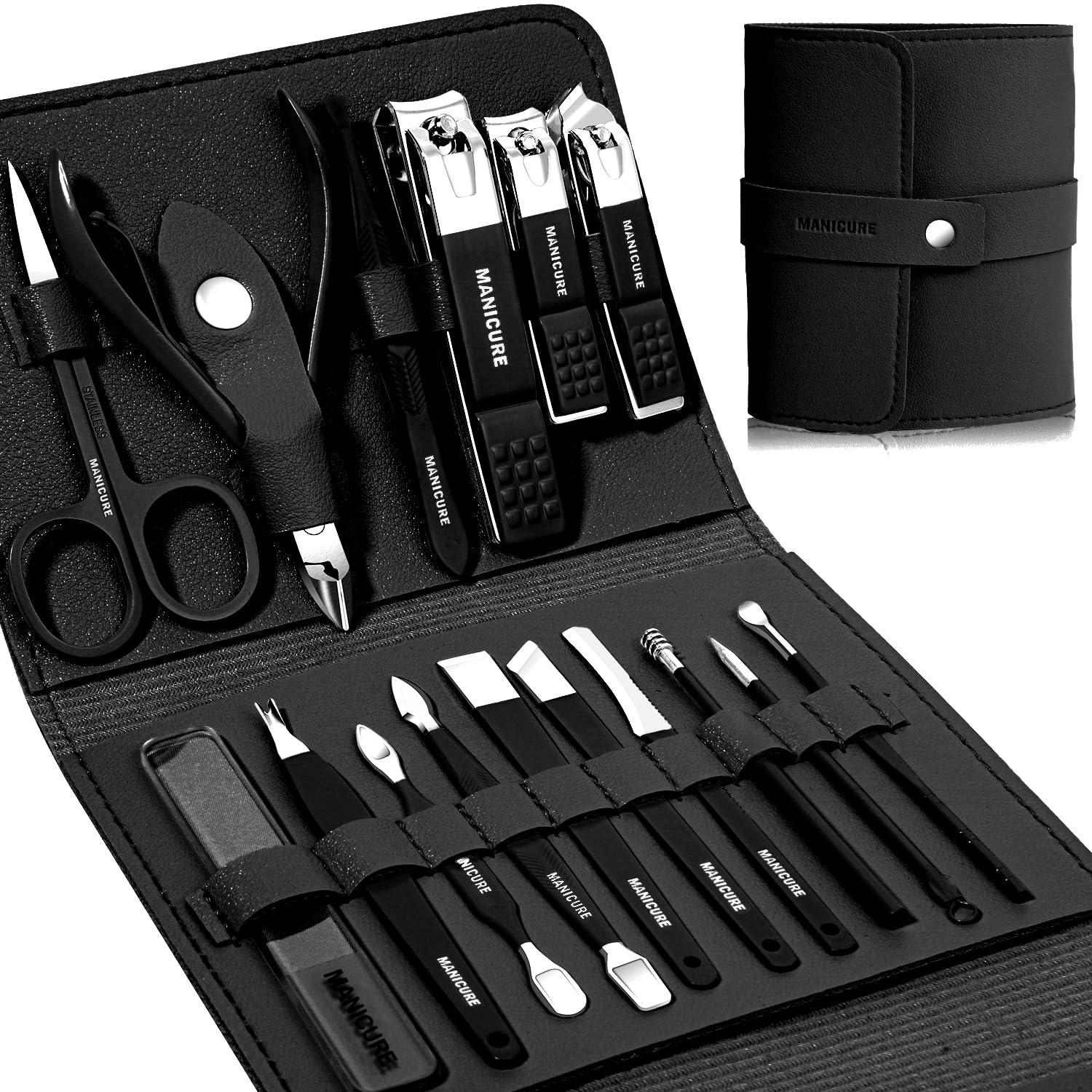 Conjunto De Manicure Leipple Professional Nail Clippers Kit De Pedicure