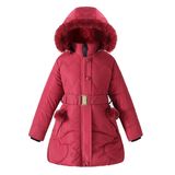 Jaqueta Acolchoada De Inverno Podgina Para Menina, Casaco De Lã 4t-5t