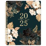 Agenda Vindora 2025 Semanal E Mensal De 21 X 25 Cm Com Capa Resistente