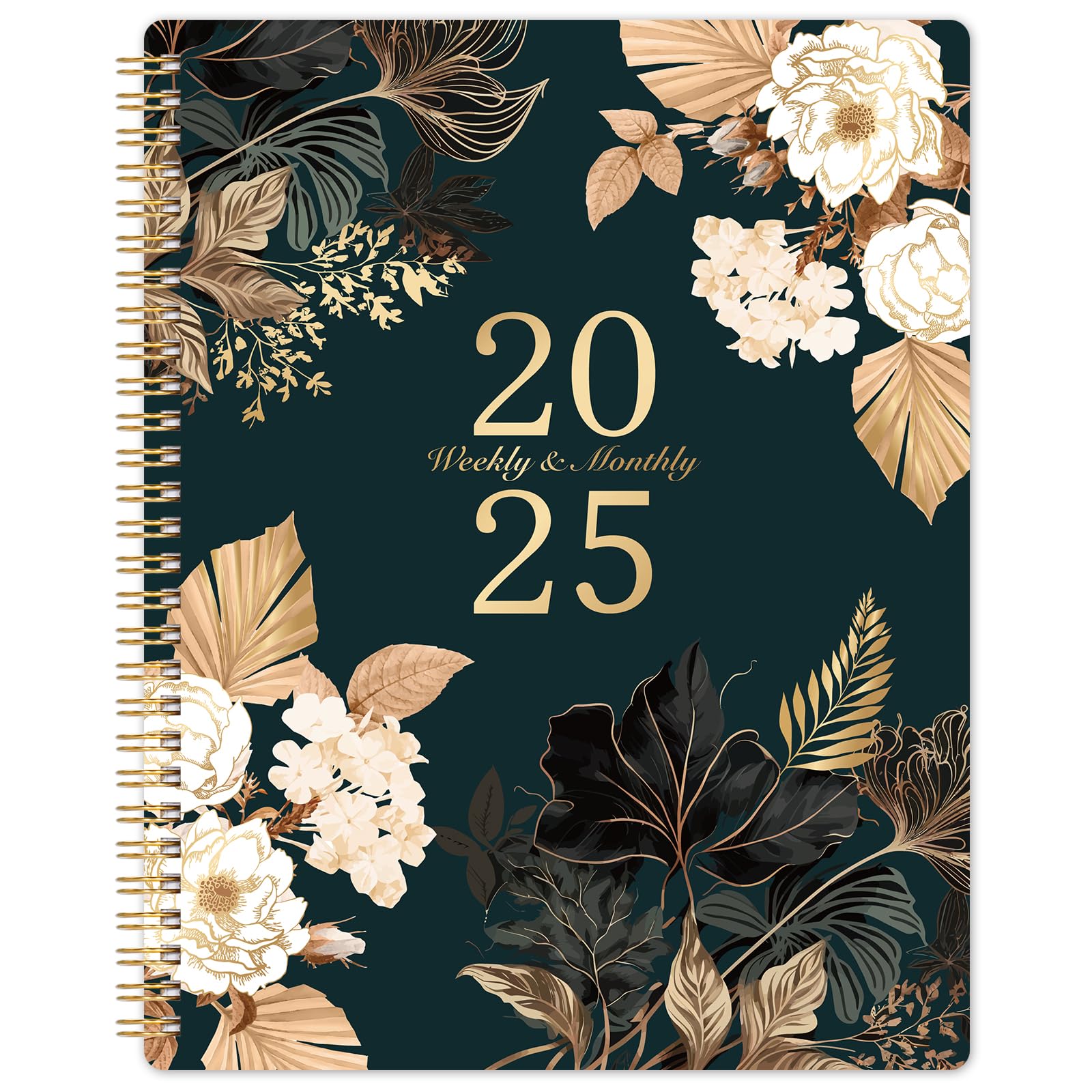 Agenda Vindora 2025 Semanal E Mensal De 21 X 25 Cm Com Capa Resistente