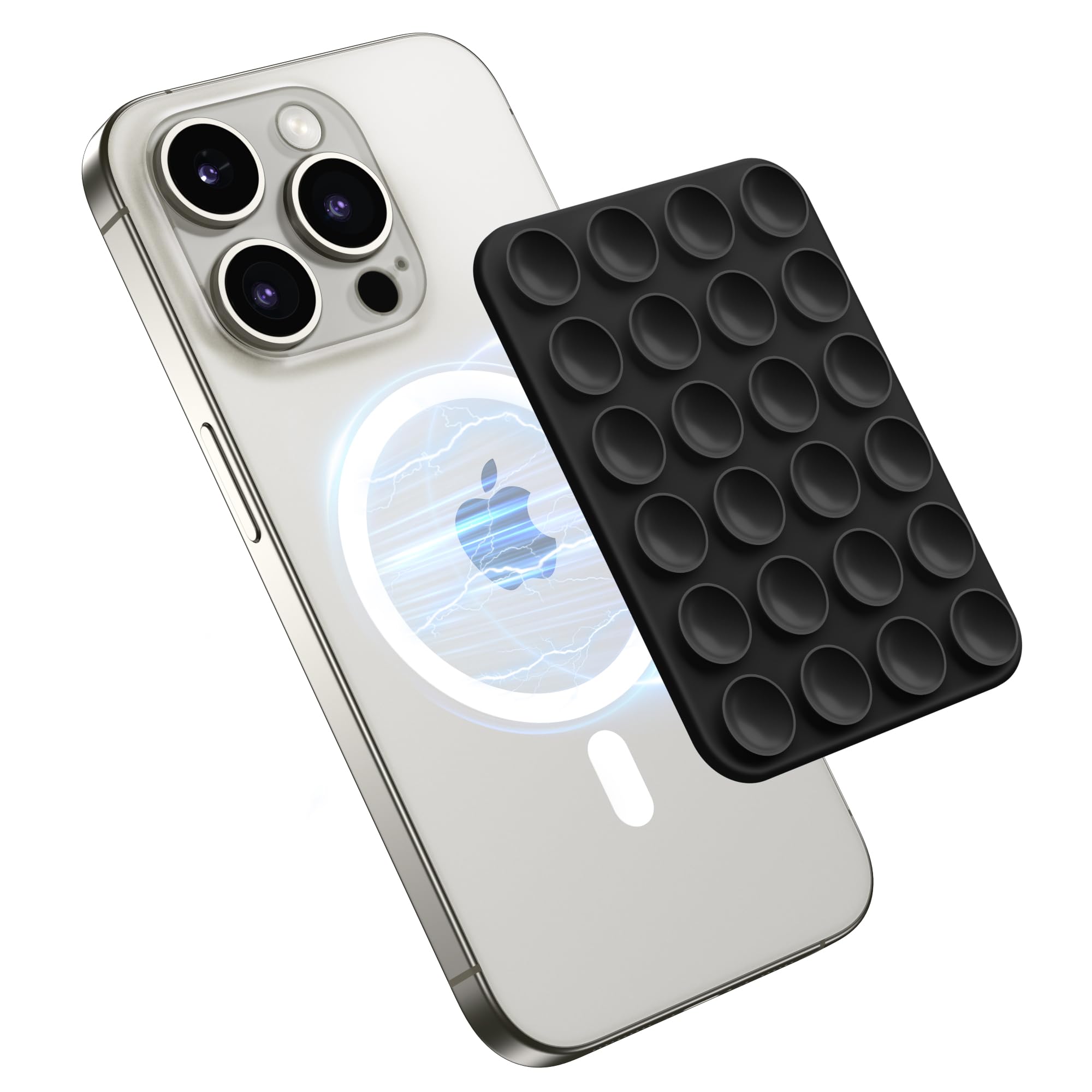 Suporte De Telefone Com Ventosa Magnética Gonez Para Iphone E Android