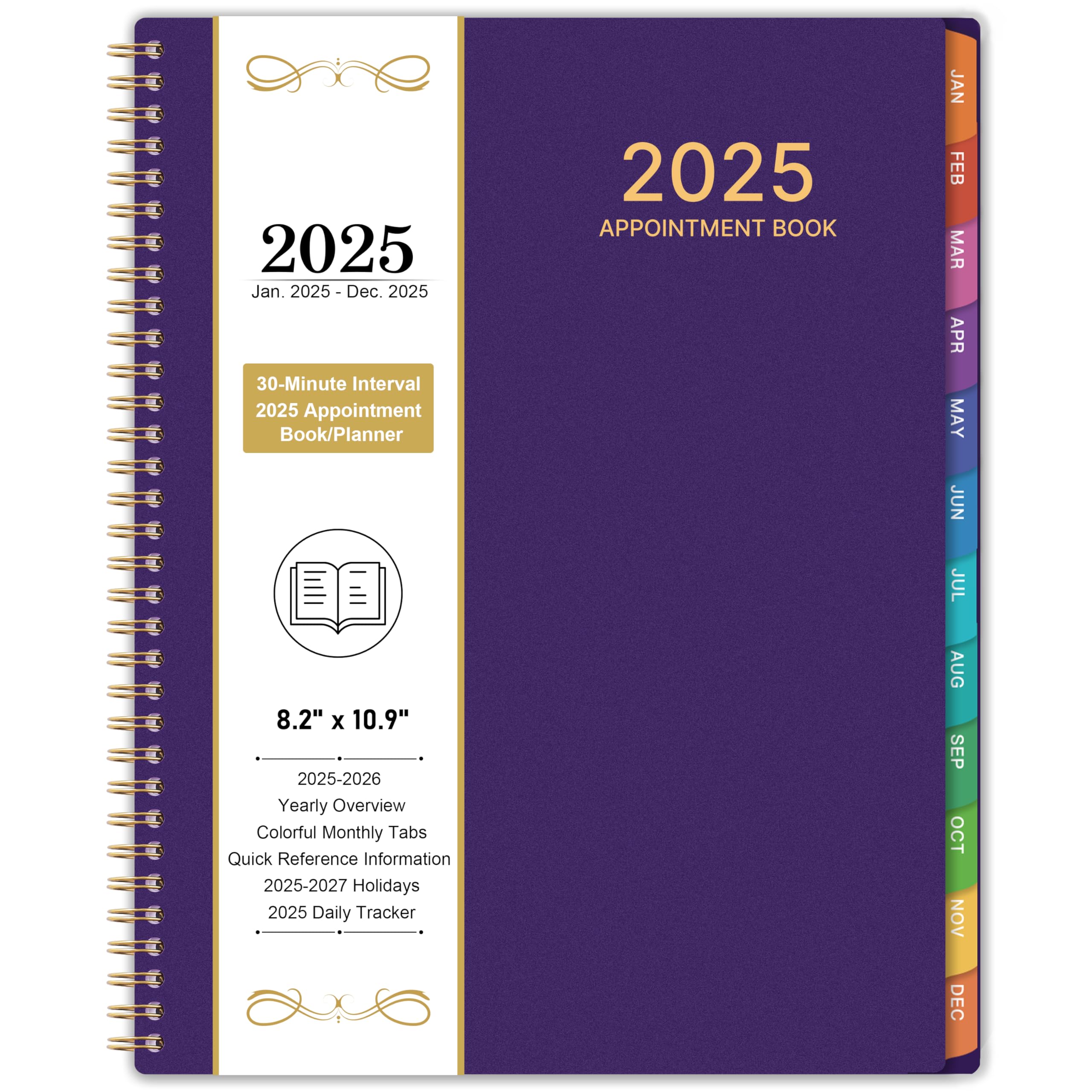 Agenda/agenda De Agendamentos Booqool 2025 Com Guias Mensais