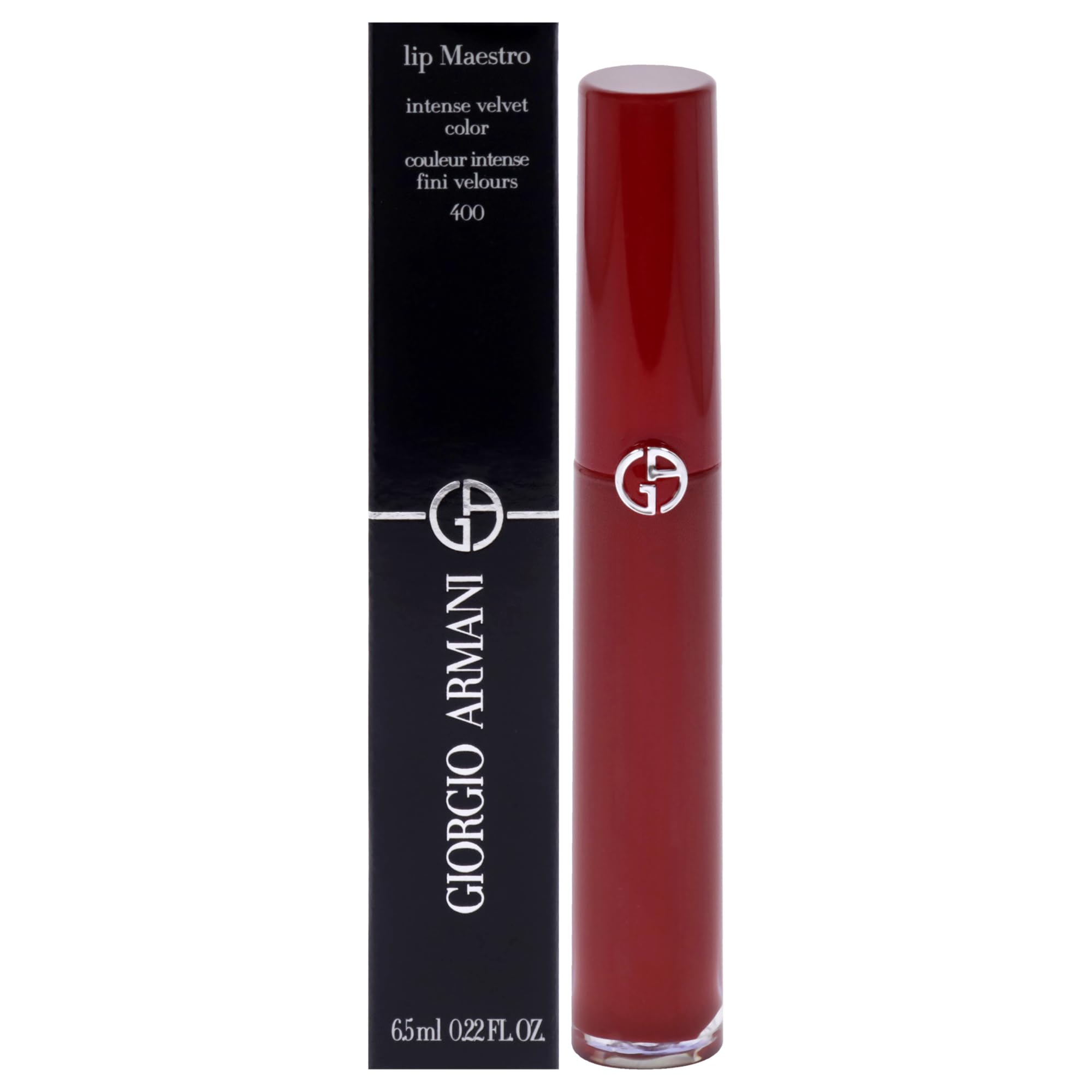 Batom Giorgio Armani Lip Maestro Intense Velvet #400 Red