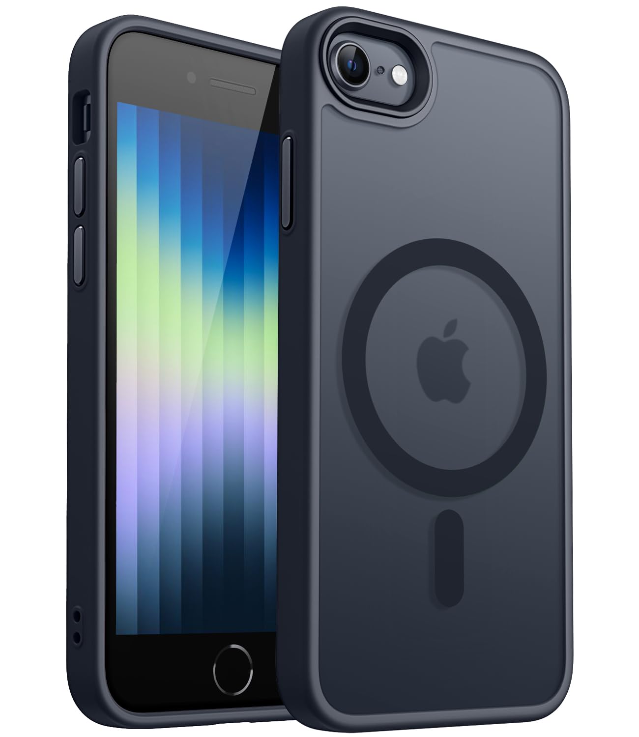 Capa De Telefone Canshn Magnetic Para Iphone Se 2022/se 2020/8 Preta