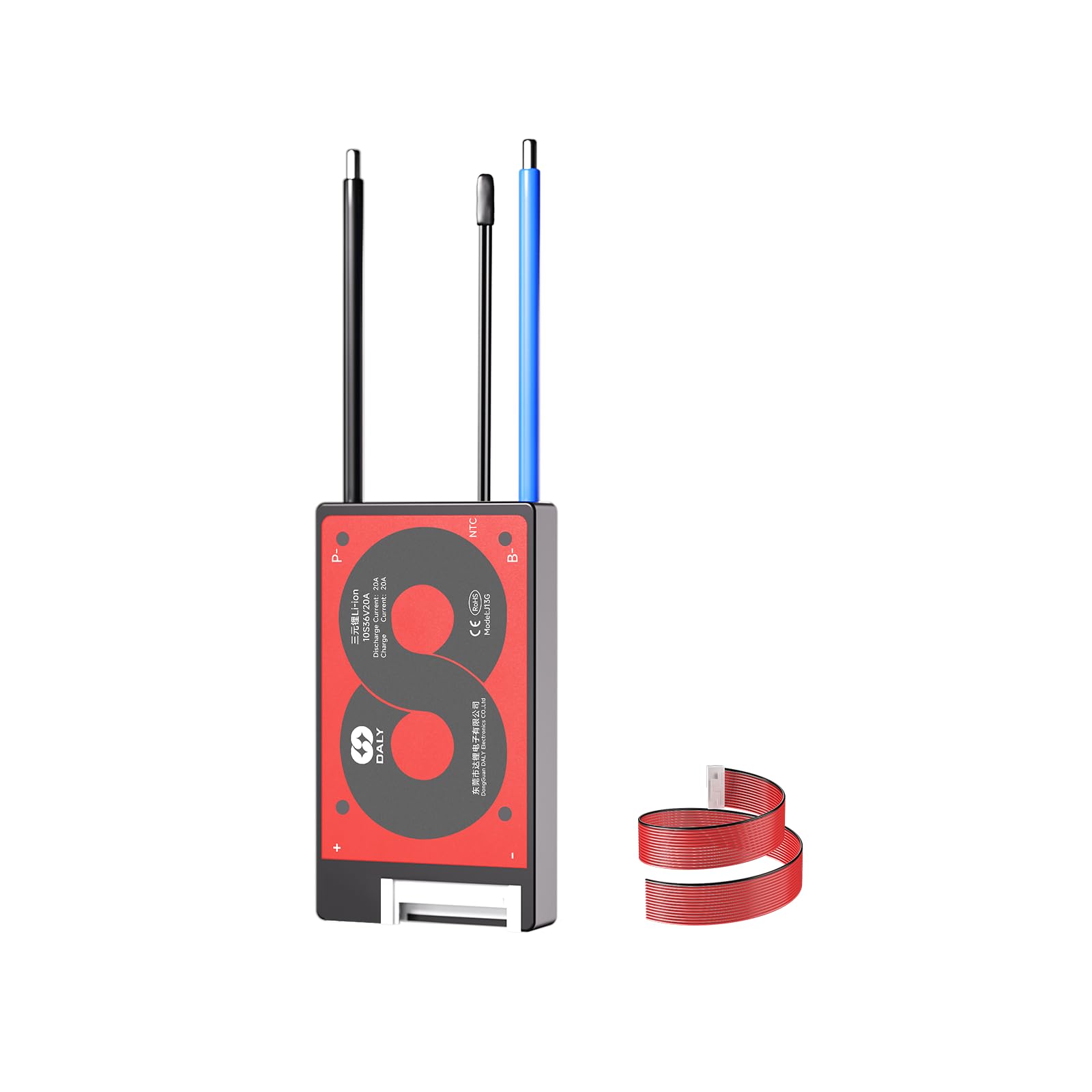 Placa De Proteção Daly 4s-16s Bms 15a A 200a Com Fio De Equilíbrio