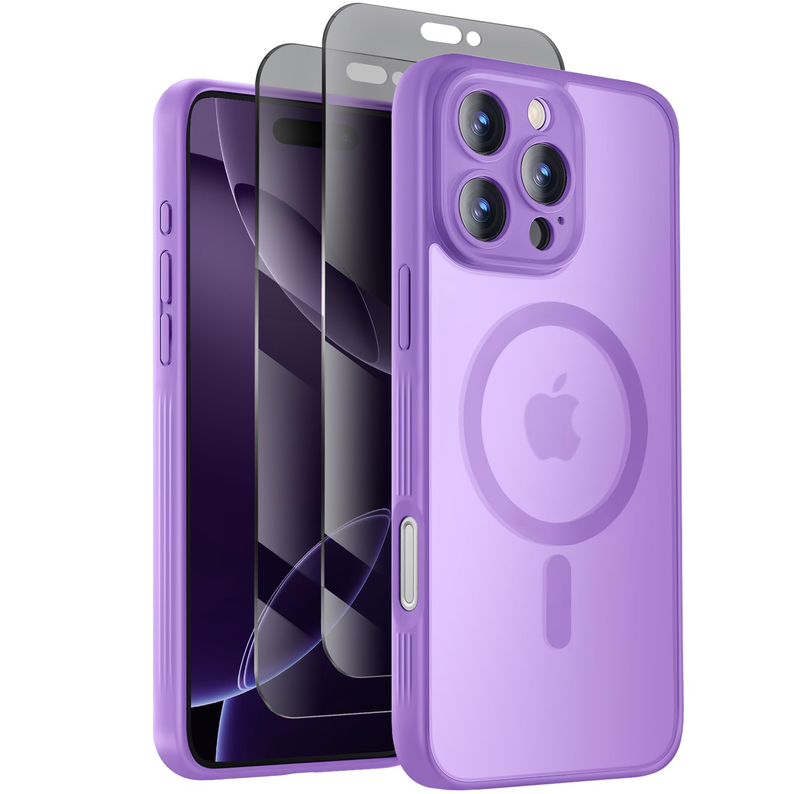 Capa De Telefone Symcele Projetada Para Iphone 16 Pro Max Light Purple