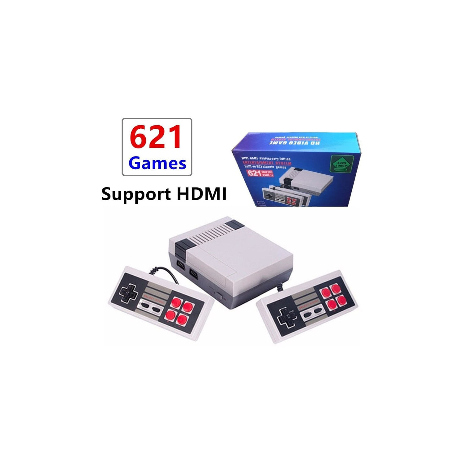 Console De Videogame De 8 Bits Com 620 Jogos Clássicos