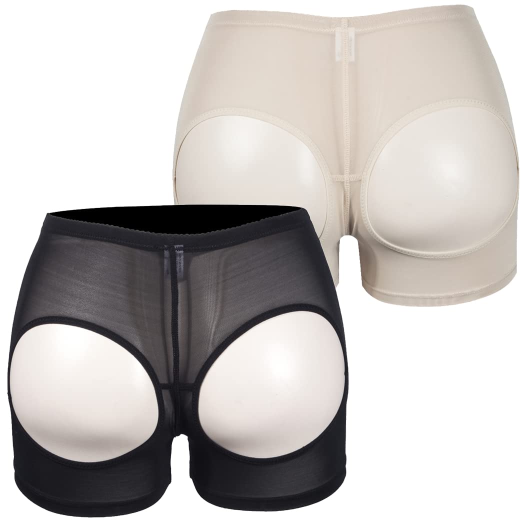 Calcinha De Renda Acolchoada Feminina Para Levantar O Bumbum E Modelador De Corpo Fut