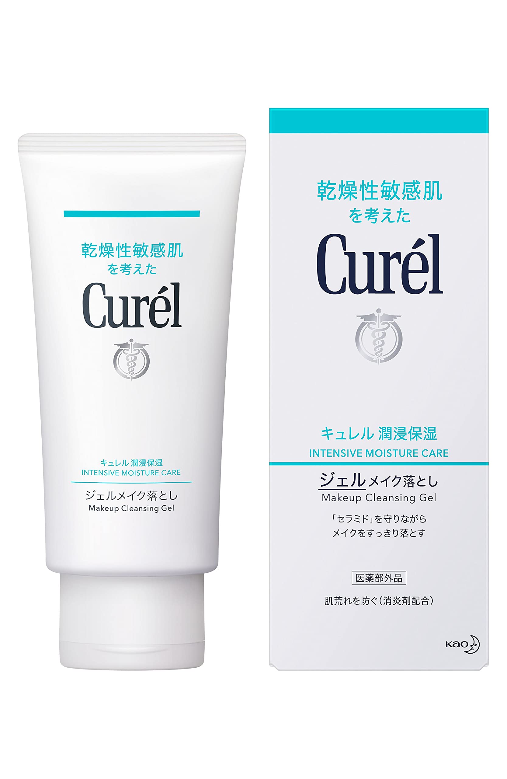 Gel De Limpeza De Maquiagem Curel Kao 130g Com Proteção De Ceramida