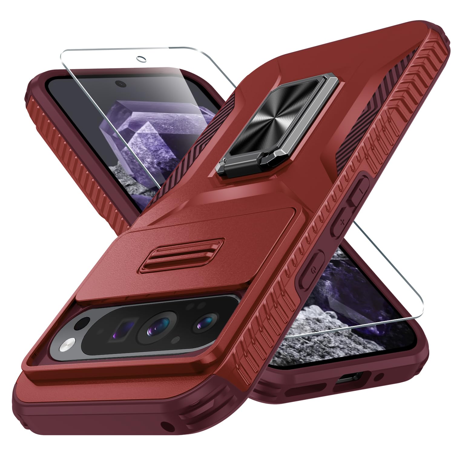 Capa De Telefone Casejeen Para Google Pixel 9/9 Pro Com Acessórios