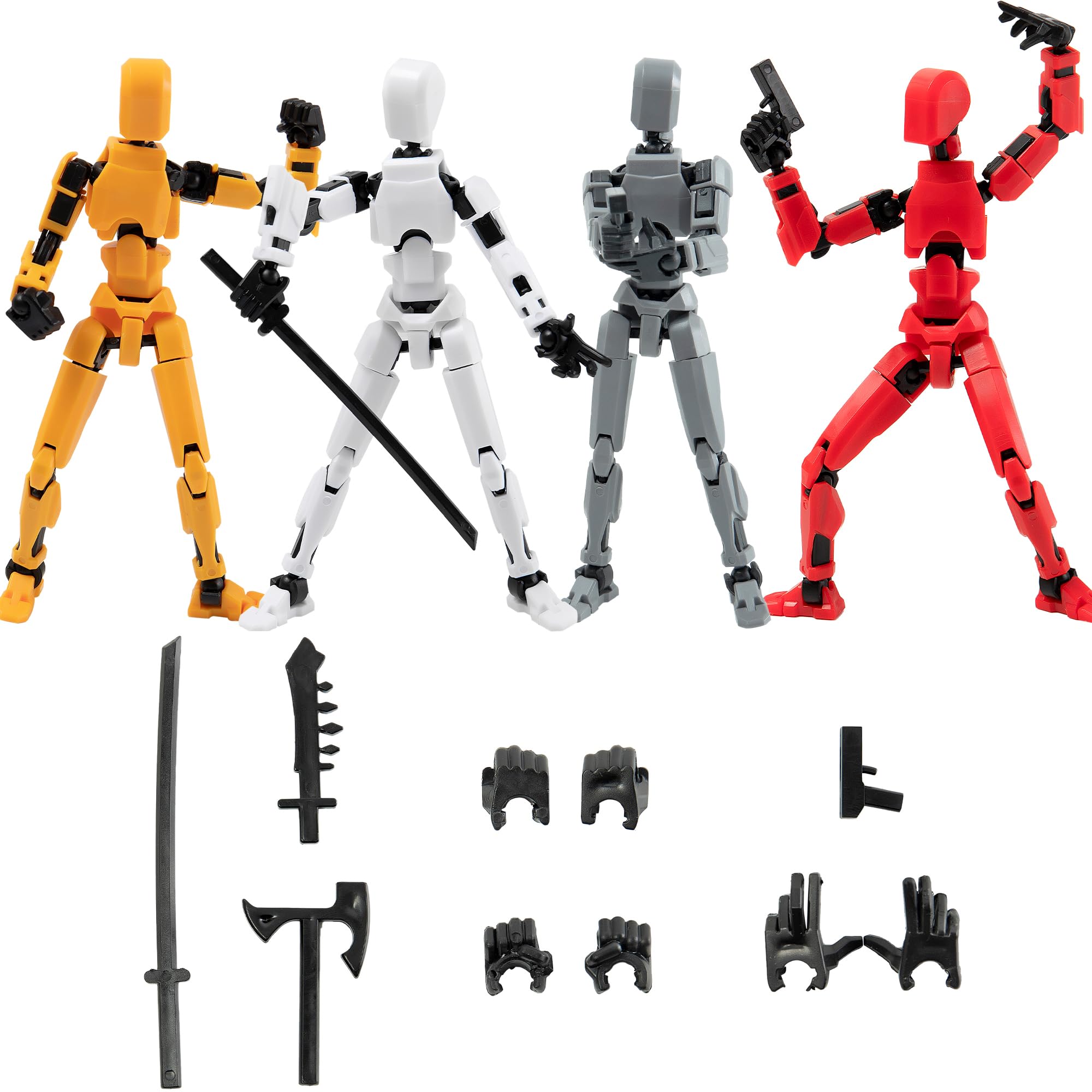 Conjunto De Bonecos De Ação Sulliwayu Titan T13 Lucky Dummy Nova 13