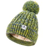Chapéu De Inverno Haitho Kids Toddler Teen Beanie Com Pompom De 2 A 12 Anos