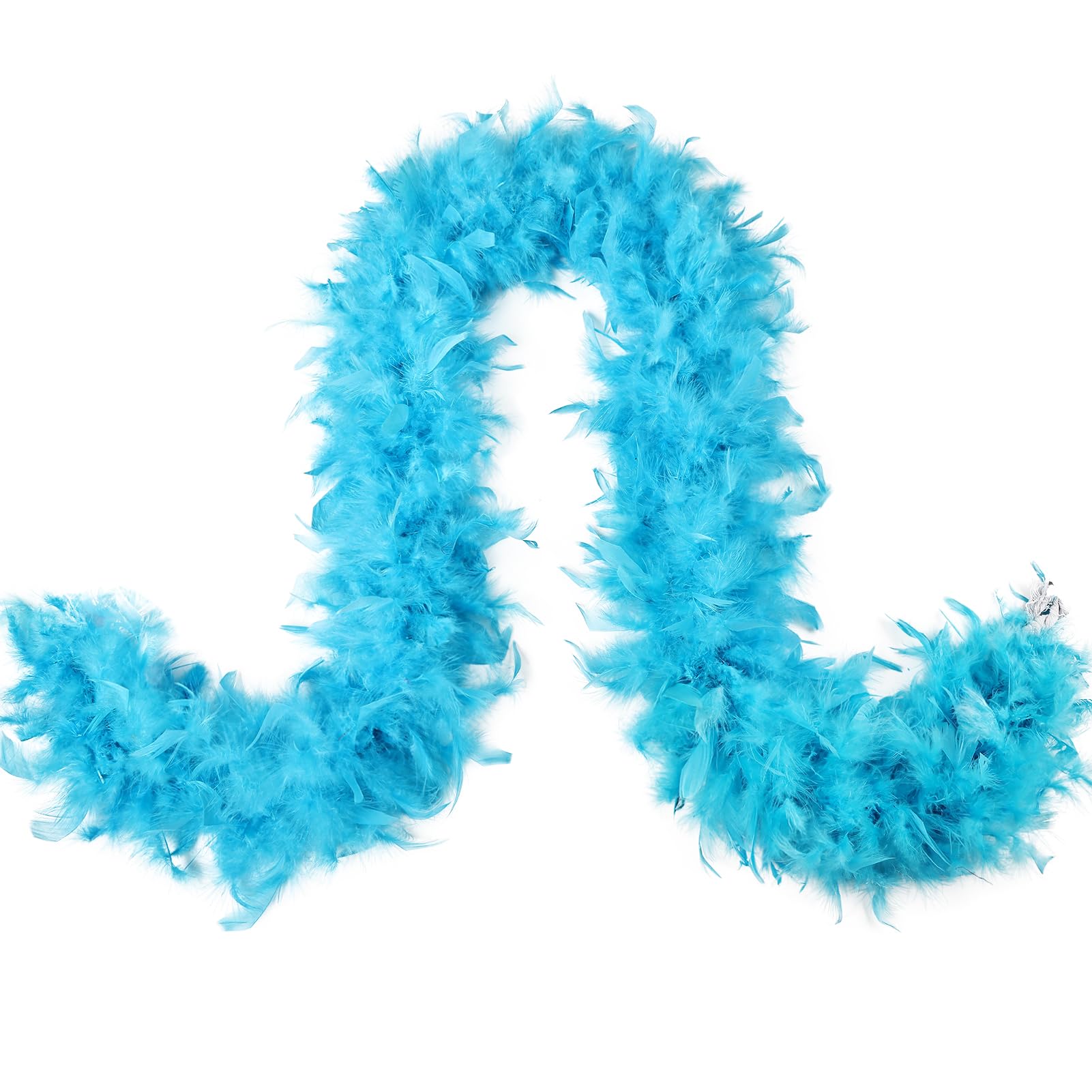 Feather Boa Maofeng Chandelle Turquia 2m 80g Azul Aqua