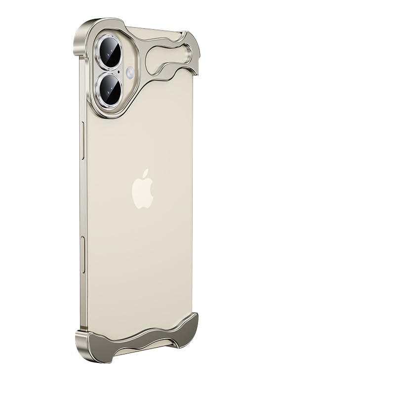 Capa Doulings Frameless Series Para Iphone 16 Plus Cinza