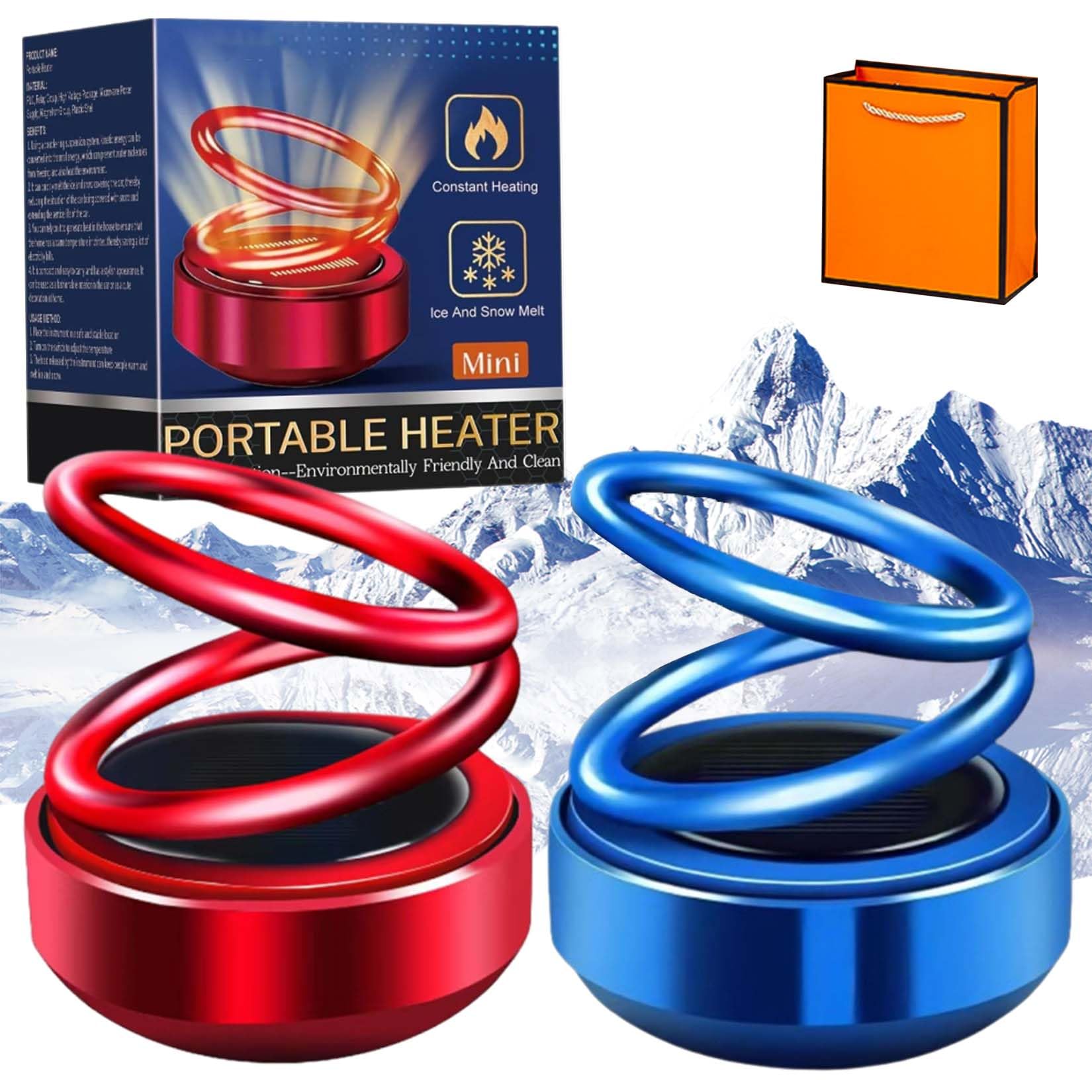 Aquecedor Molecular Cinético Portátil Znsjilo 2025 Para Carro