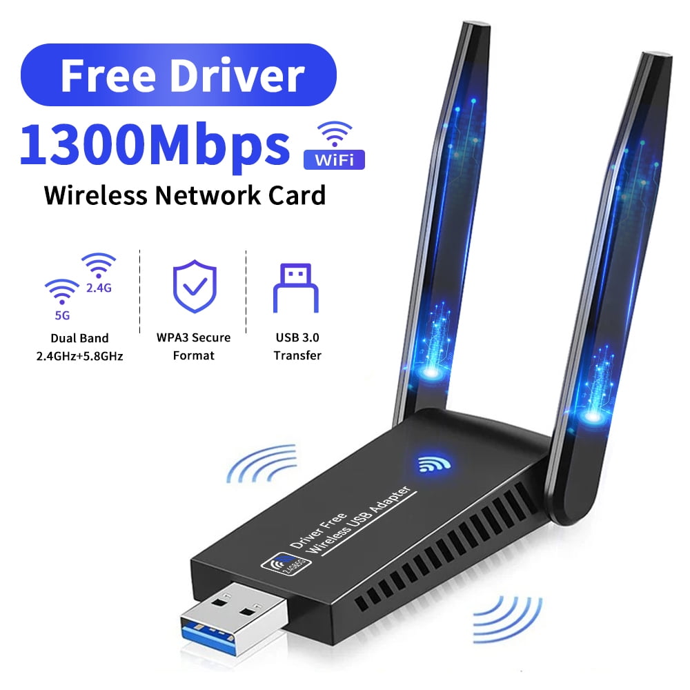 Adaptador Usb De Banda Dupla Wifi 6 Ax1800 Para Pc/laptop