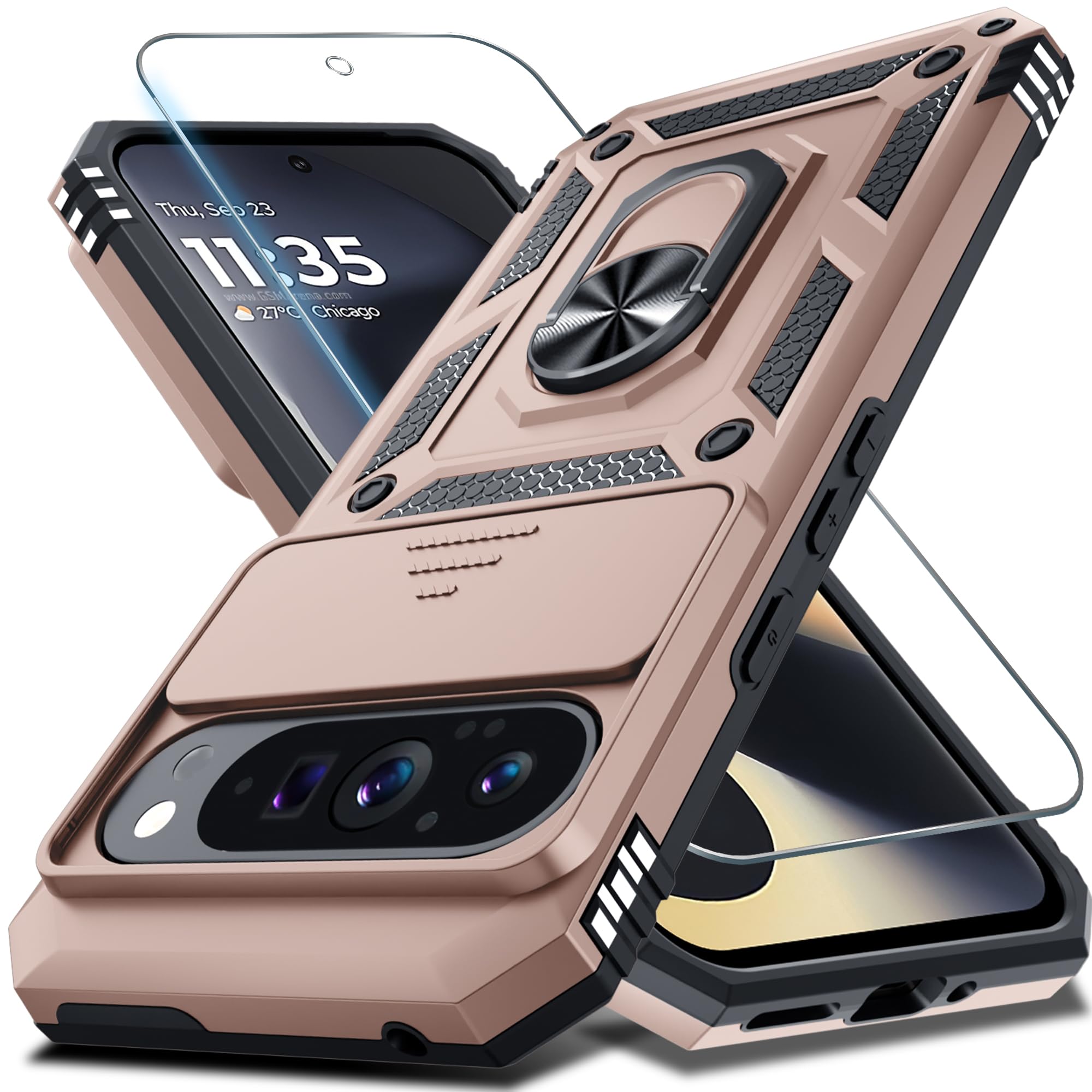 Capa De Telefone Janmitta Compatível Com Google Pixel 9 Pro Xl