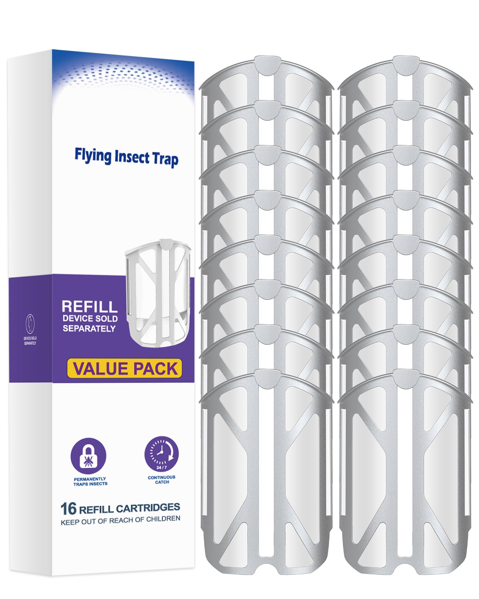 Kit De Cartuchos De Recarga Adesivos Amnice Para Zevo Plug-in Light